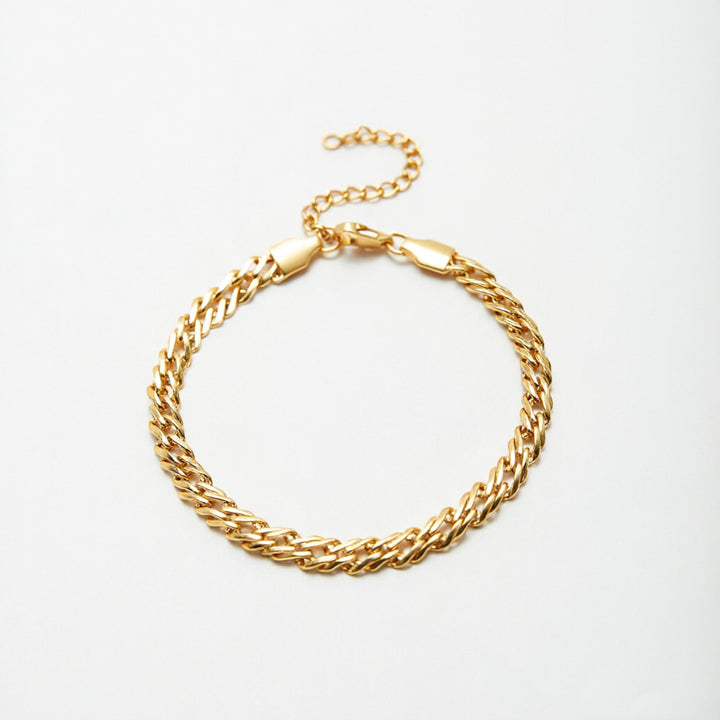 Stylische verwobene Kettenarmband Karnz