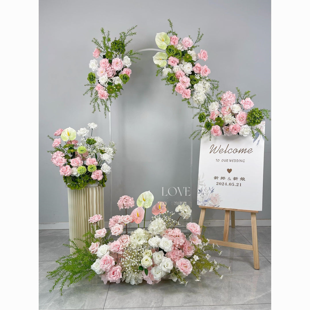Elegantes Hochzeitsblumen-Dekorationsset