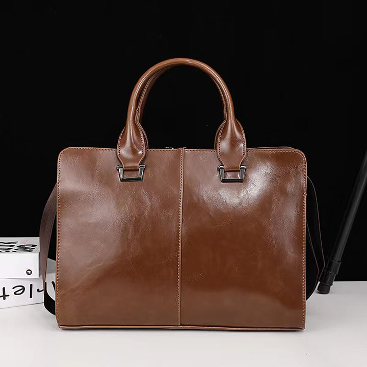Professionelle Leder Aktentasche