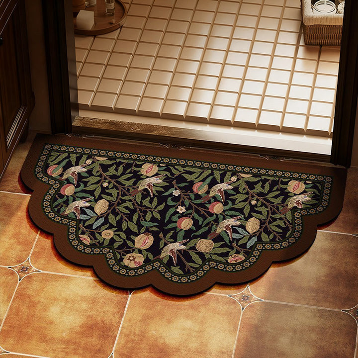 Eleganter floraler Teppich