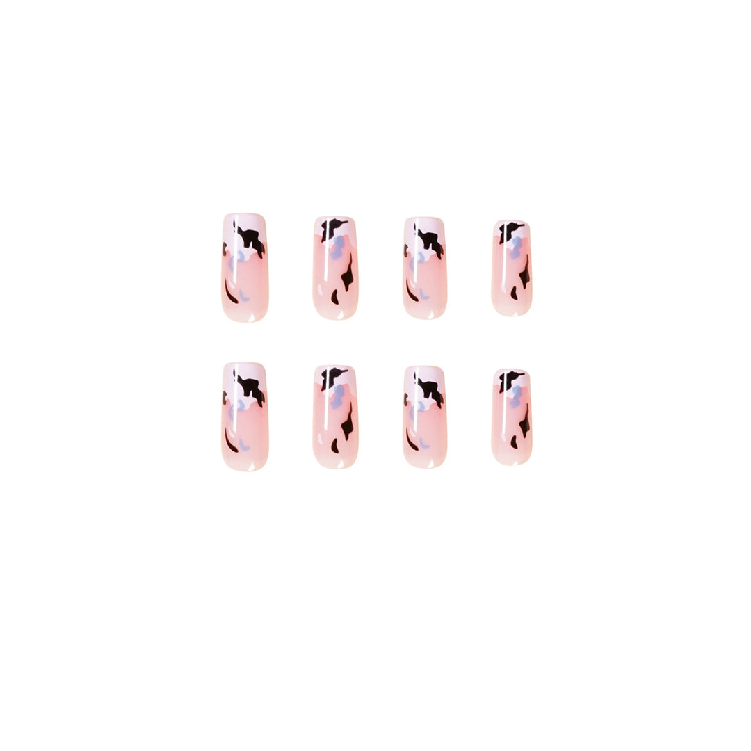 Künstliche Nagelkunst mit modernem Farbmuster Karnz