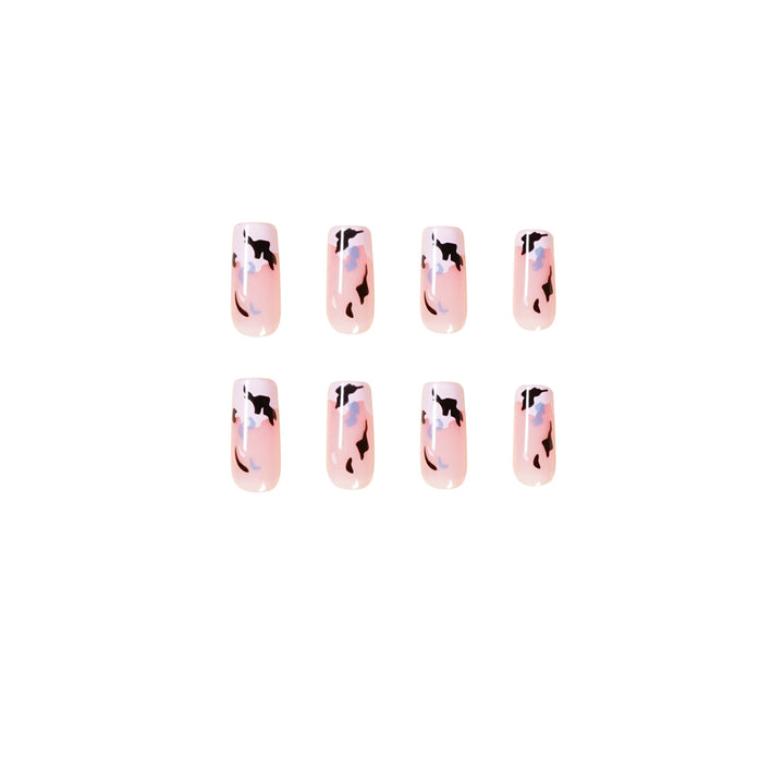 Künstliche Nagelkunst mit modernem Farbmuster Karnz
