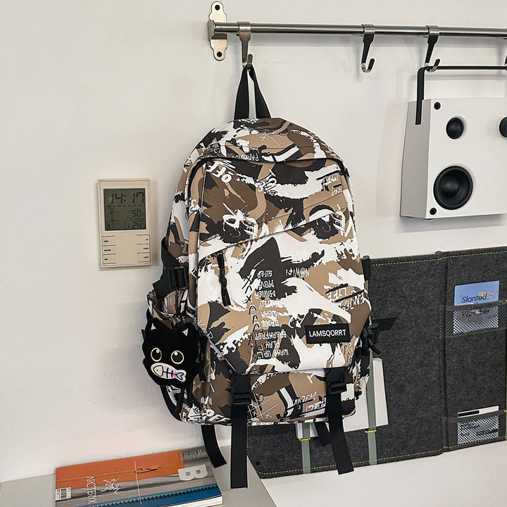 Graffiti Druck Freizeit Rucksack Karnz
