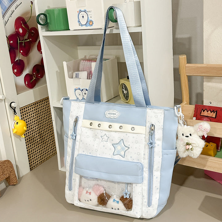 Transparente Taschen-Rucksack Karnz