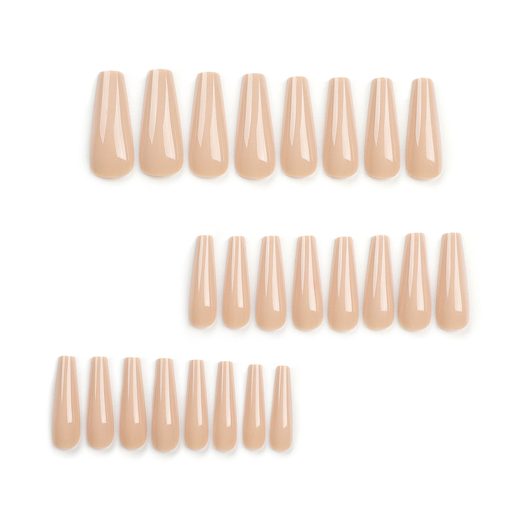 Künstliche Nagelnägel Im Hochglanz-Finish Karnz