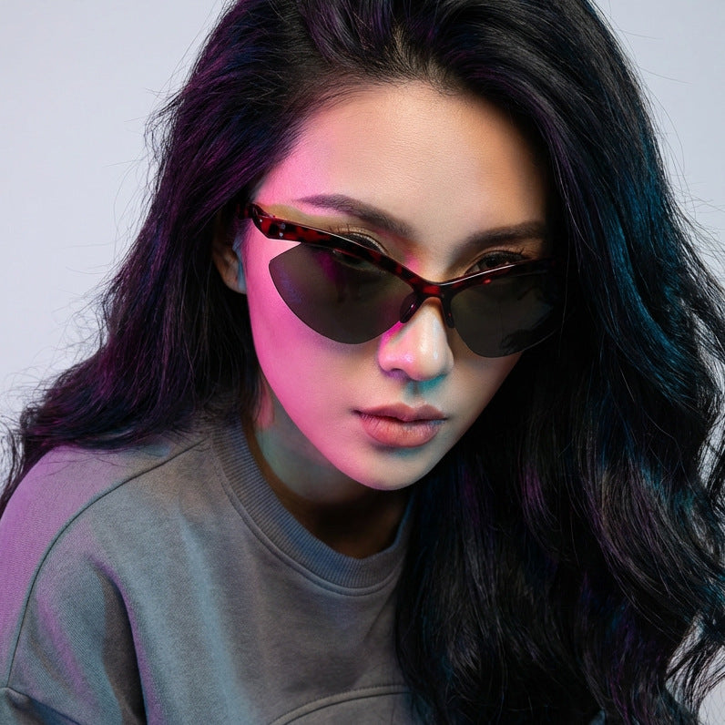 Damen Cat-Eye Sonnenbrille mit ergonomischem Design und UV-Schutz Karnz