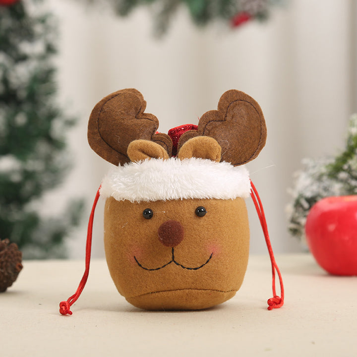Niedlicher Weihnachtsmann Geschenkesack Karnz