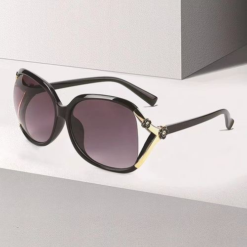Elegante Übergroße Schmetterlingssonnenbrille Karnz