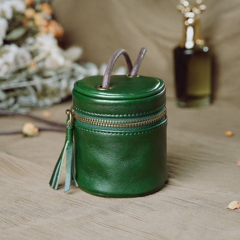 Stylischer Leder Kosmetik Organizer Karnz