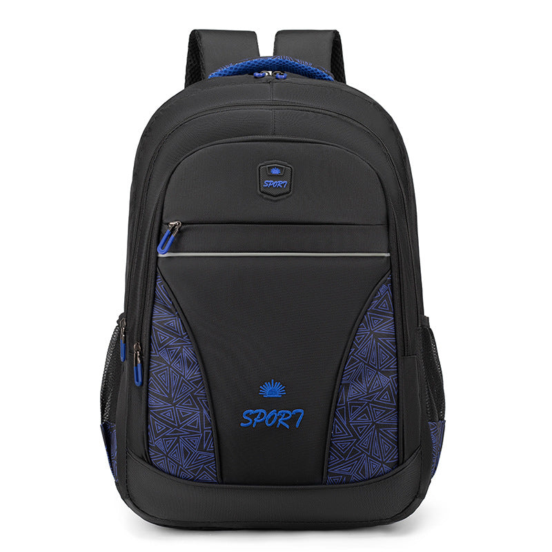 Stylische geometrische Druck Rucksack Karnz
