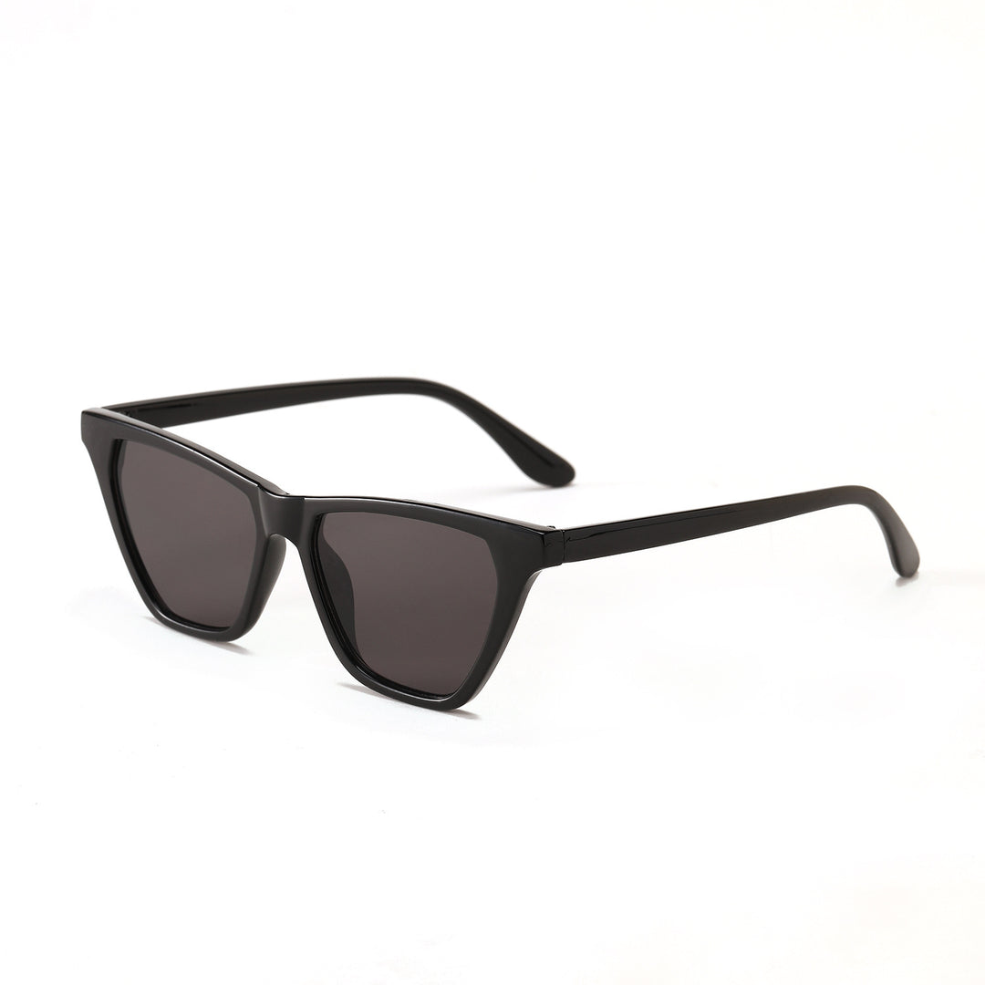 Damen Cat-Eye Sonnenbrille mit modernem, durchscheinendem Rahmen Karnz