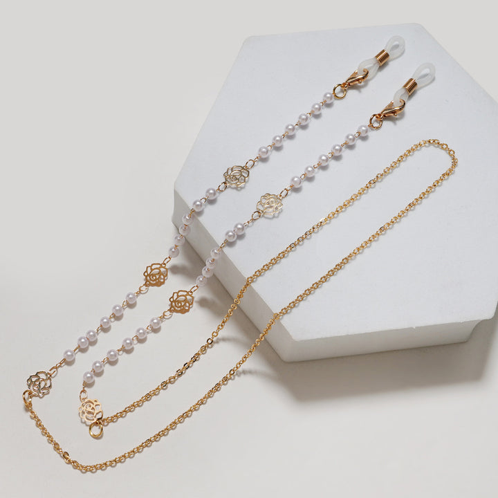 Chic Geometrische Brillen Kette Karnz