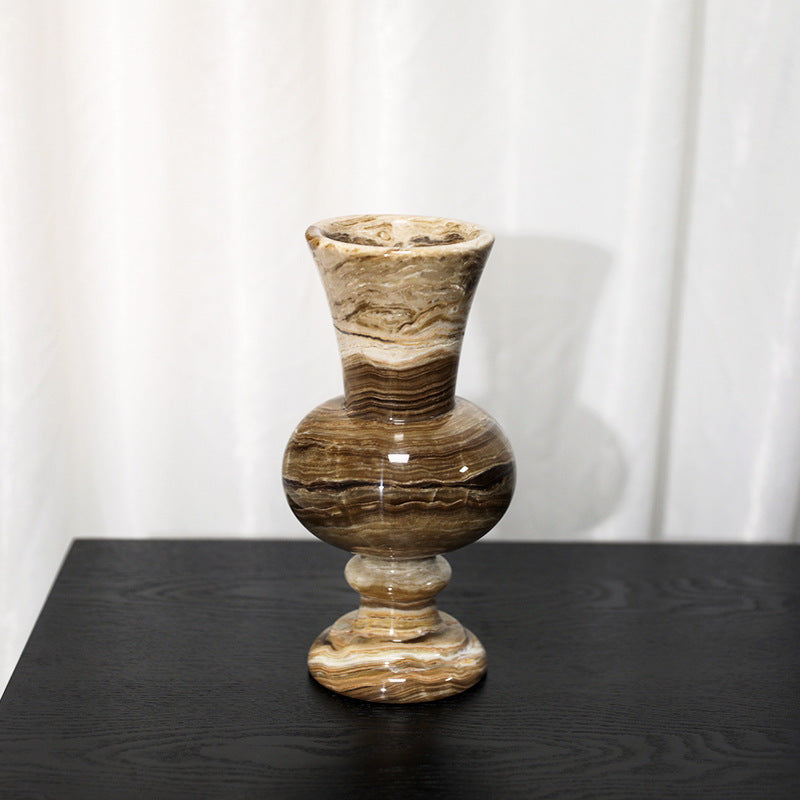 Dekorativer Marmor-Vase