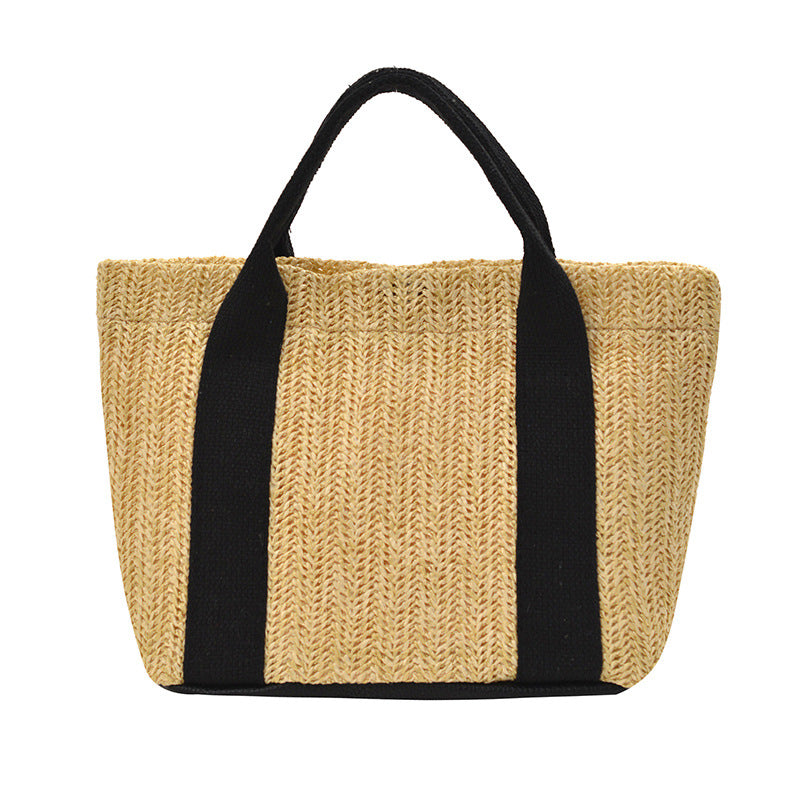 WoEco-Freundliche Strohtasche Strand Karnz