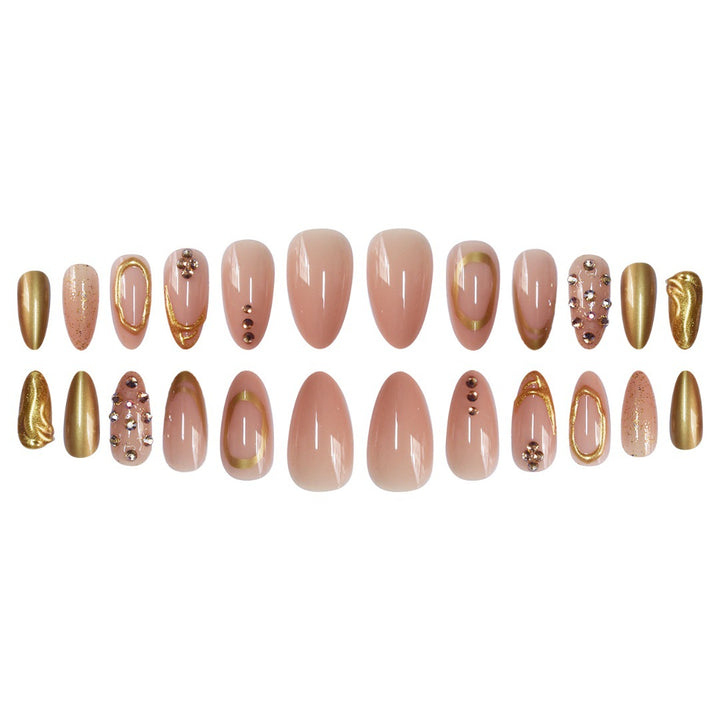 Glamouröse 3D-Nagelkunstverlängerungen Karnz