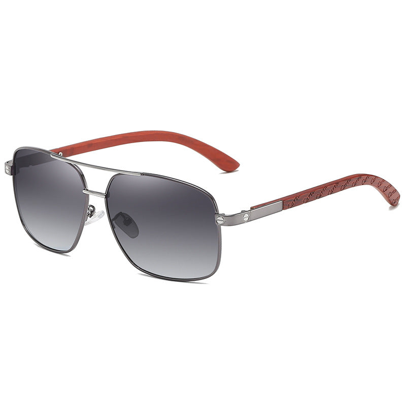 Damen stilvolle quadratische Sonnenbrille mit komfortablem Nasenpolster Karnz