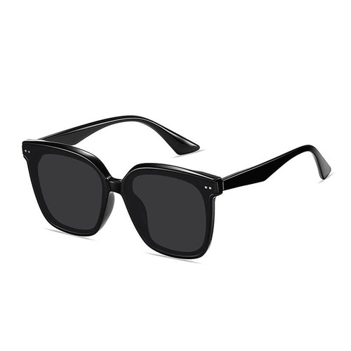 Damen Oversized Sonnenbrille mit modernem, kontrastierendem Design Karnz
