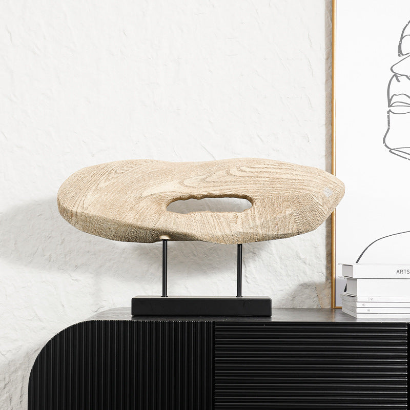 Zeitgenössische Holz dekorative Skulptur