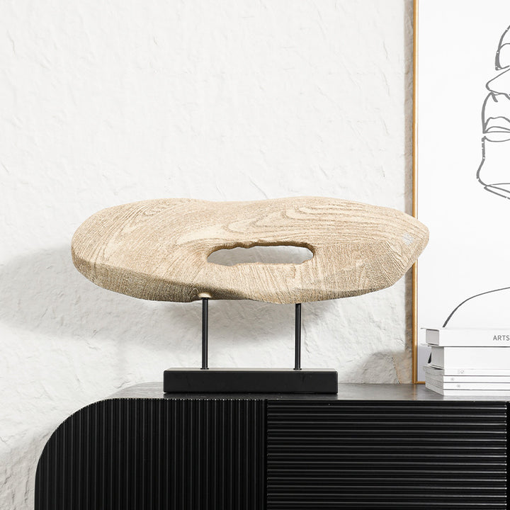 Zeitgenössische Holz dekorative Skulptur