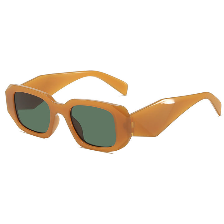 Bold Leopard Print Übergroße Sonnenbrille Karnz