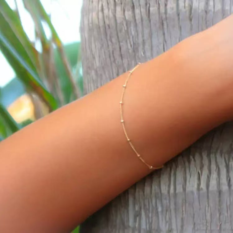 Elegantes vergoldetes Armband Karnz