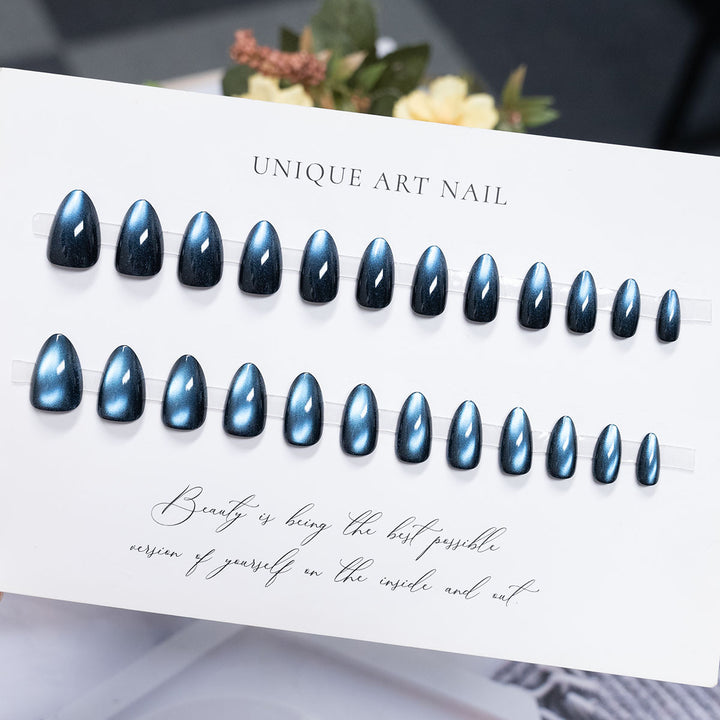 Wunderschönes langes Stiletto Press-On-Nagelset