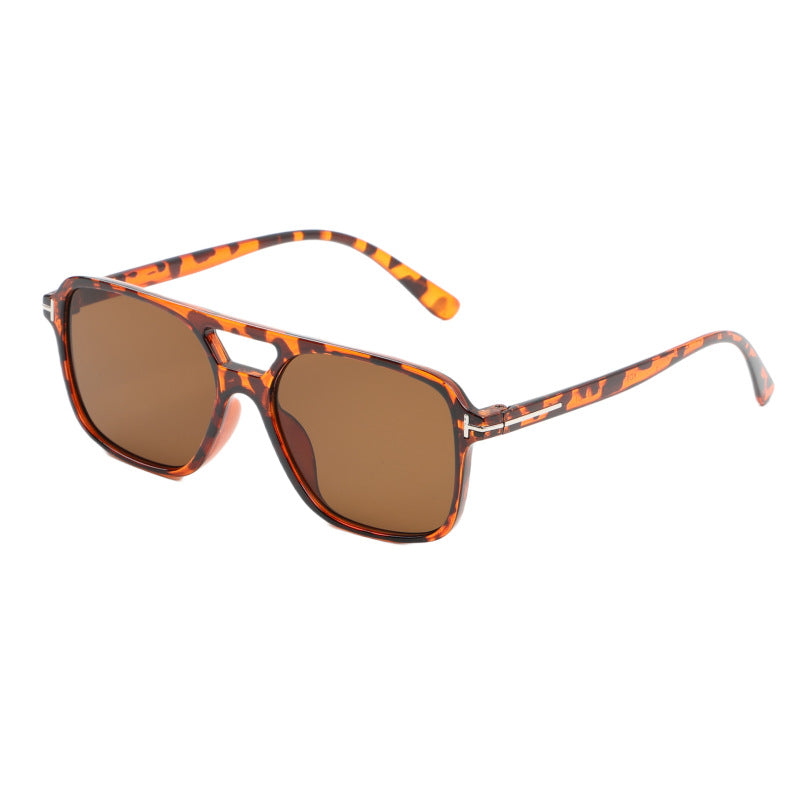 Damen modische Sonnenbrille im trendigen Schildpatt-Design Karnz