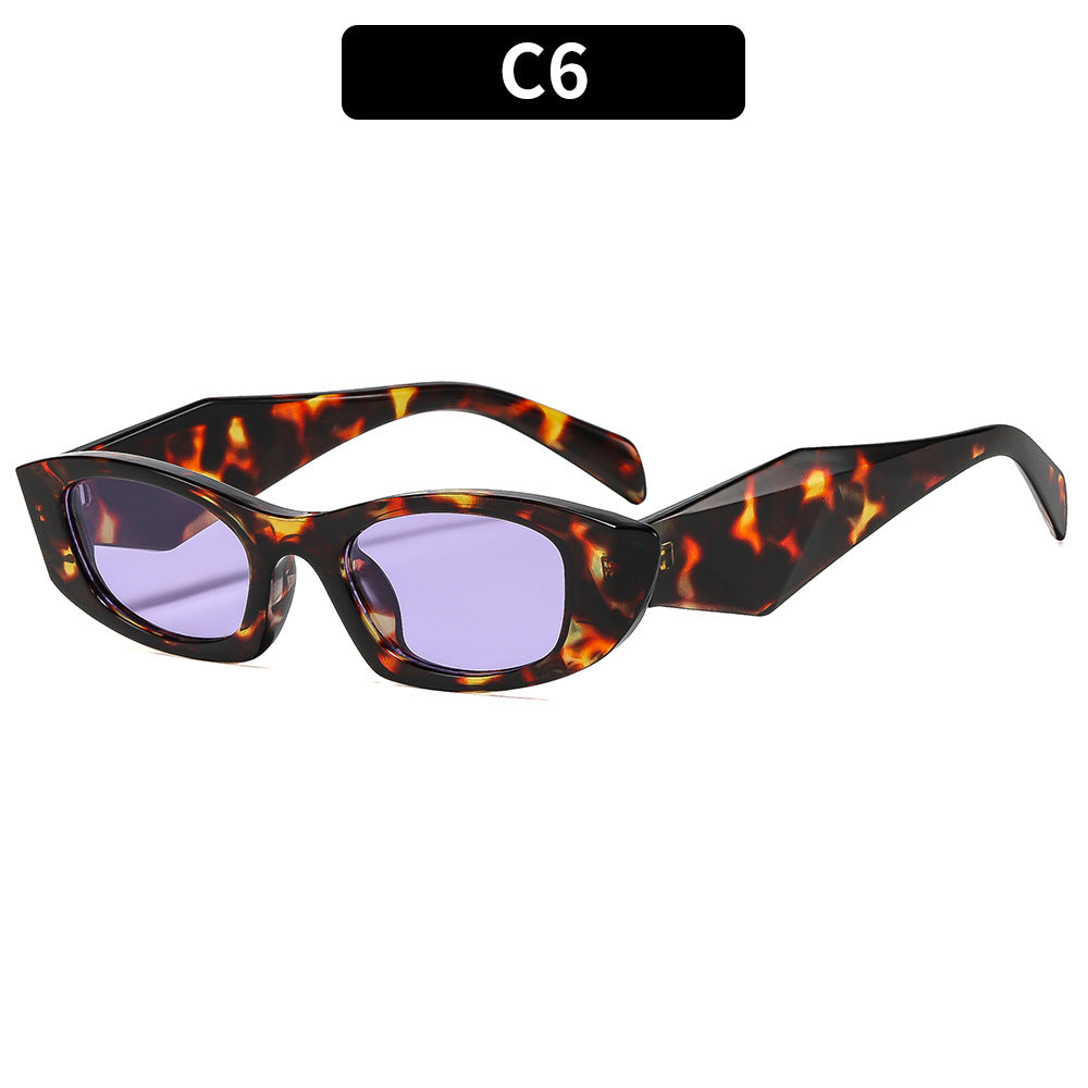 Futuristische Eckige Sonnenbrille
