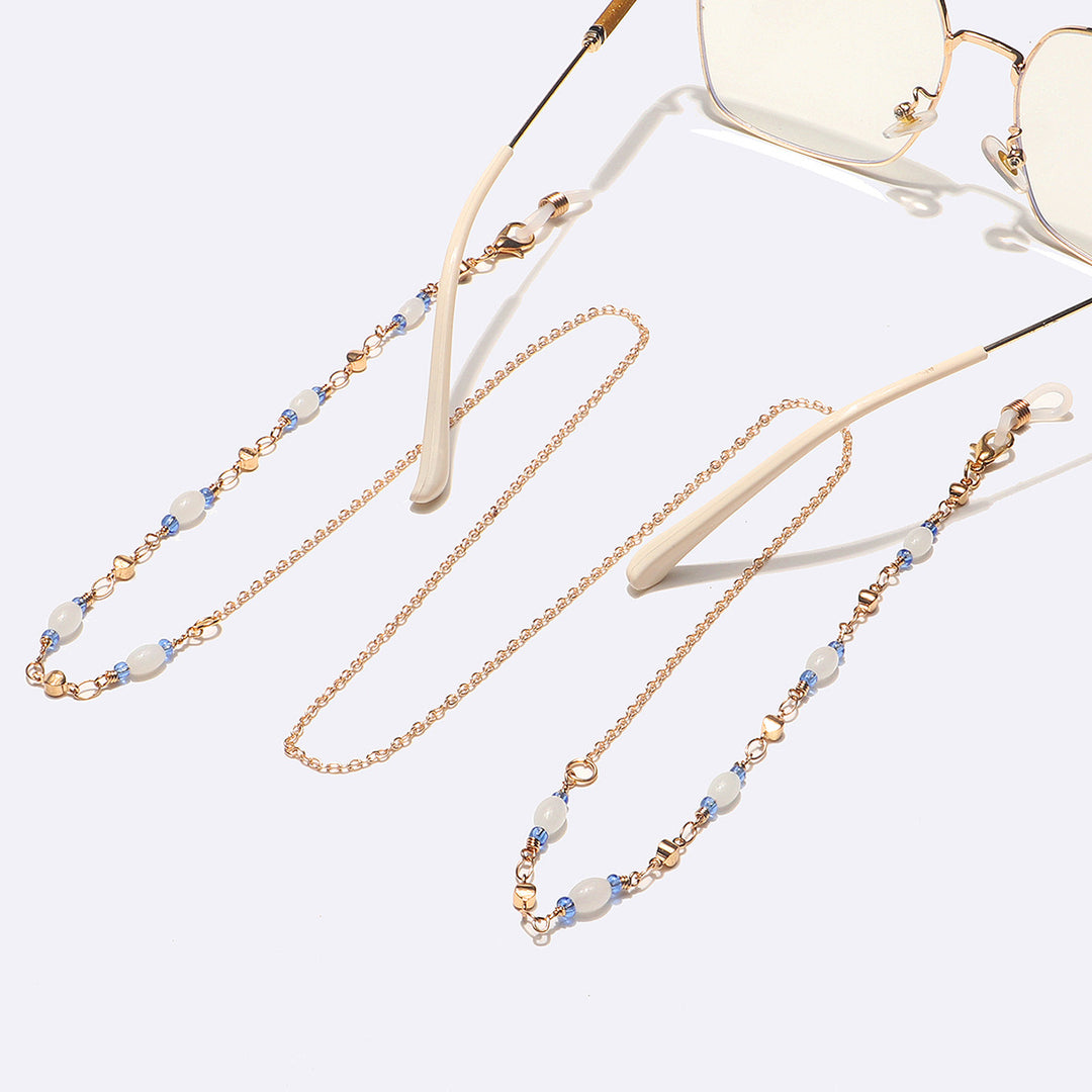 Perlen Brillen Kette Karnz 1787367751