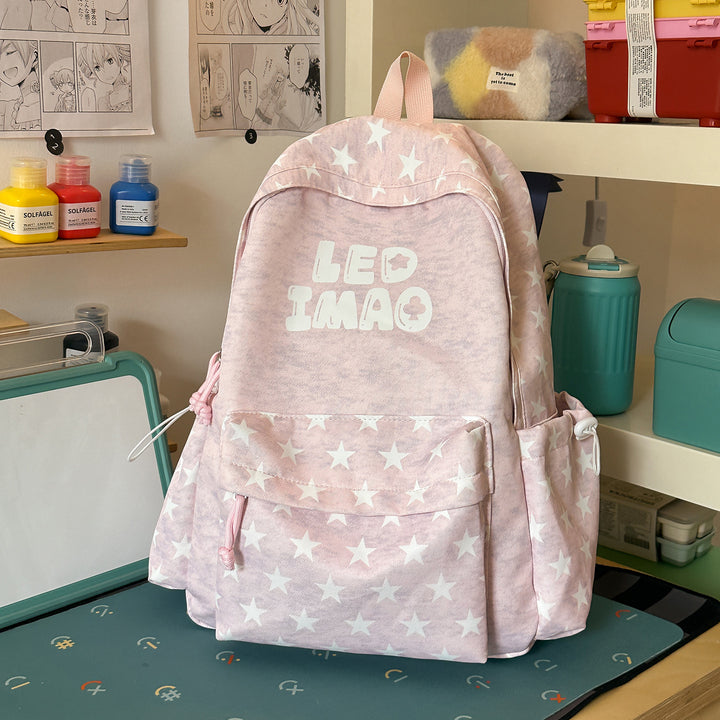 Fun Sternenmuster Rucksack Karnz
