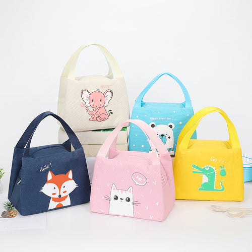 Süße Bärenprint isolierte Lunch-Tasche Karnz