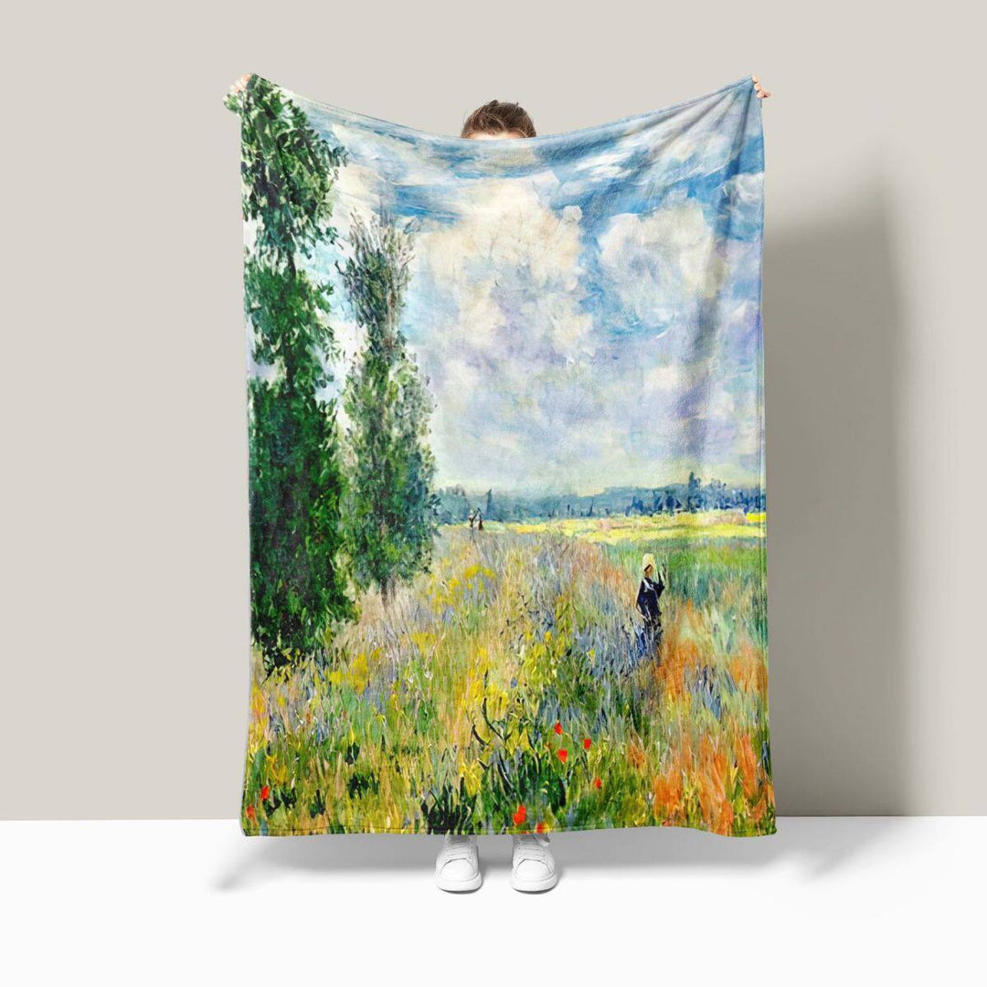 Kunstvolle Sternen-Nacht Fleece-Decke