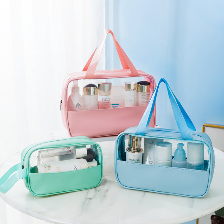 Transparente Kosmetikspeicher-Tasche Karnz