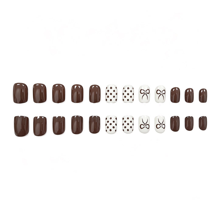 Elegantes Bogen-Themen-Nagelkunst-Set Karnz
