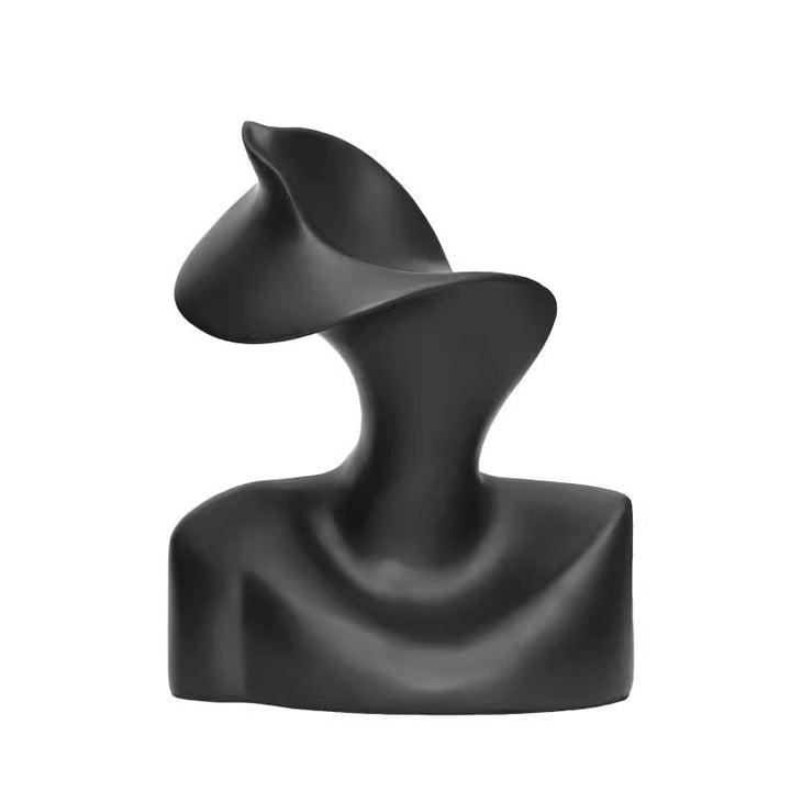 Abstrakte dekorative Spiral-Skulptur