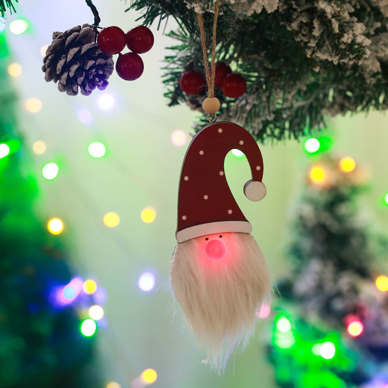 Niedliche Weihnachtsdekoration mit LED-Licht Karnz