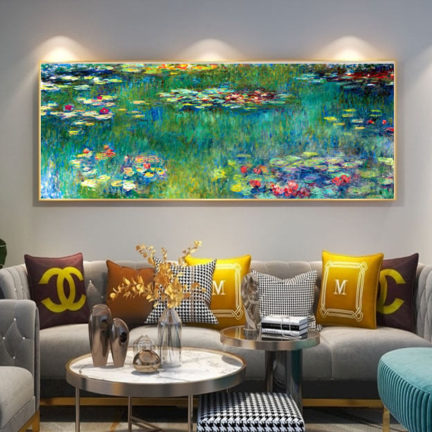 Große Landschaft Gerahmte Leinwandkunst