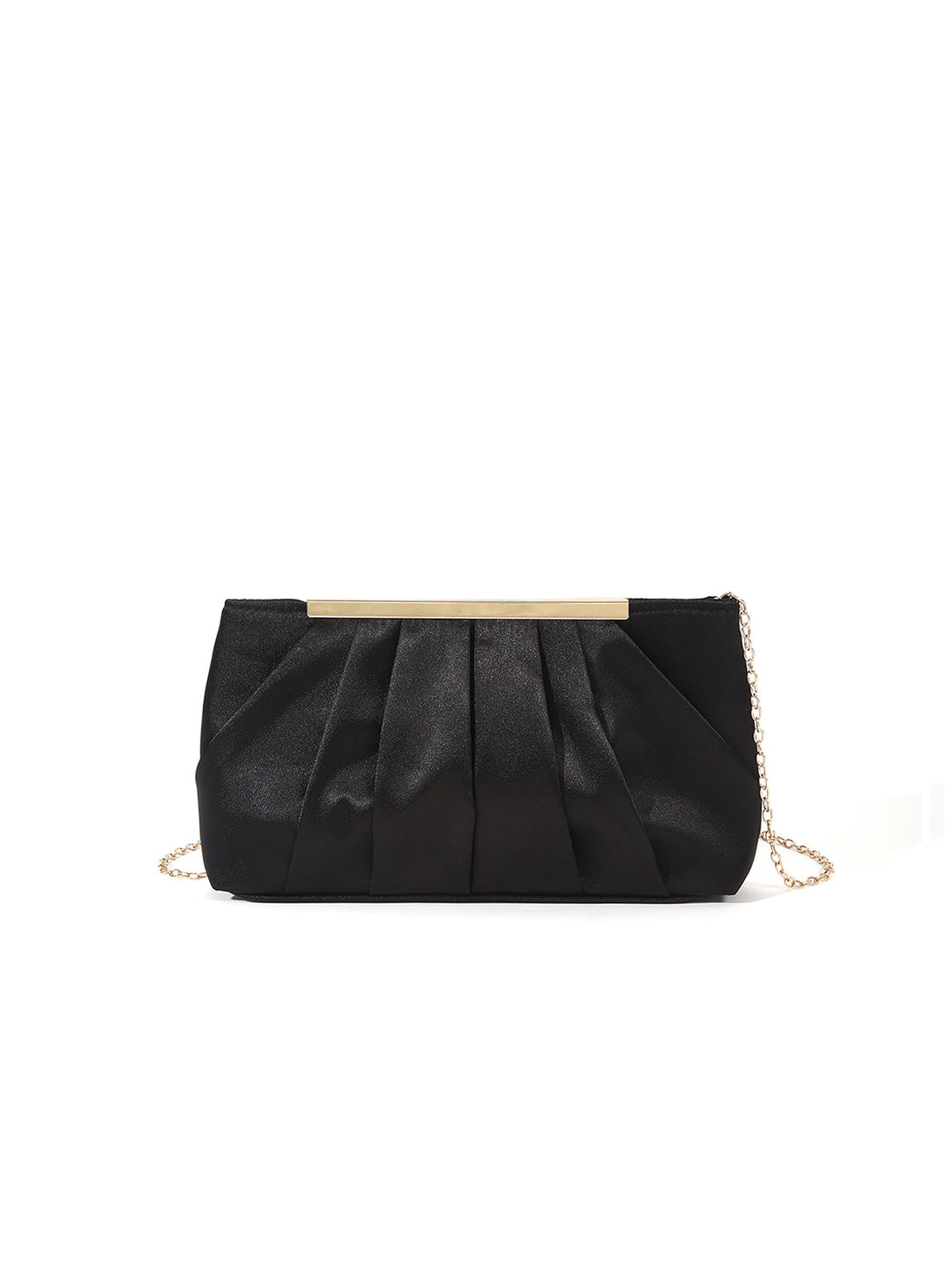 Elegante Falten Clutch für den Abend