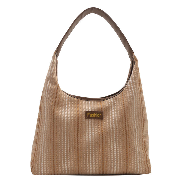 Modische Strukturierte Schultertasche