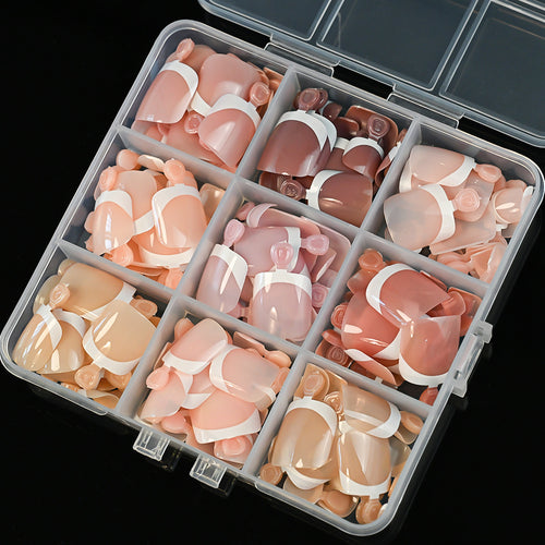 Premium Vollabdeckende Gel-Nageltips