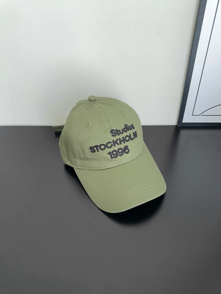 Stylische bestickte Baumwollmütze
