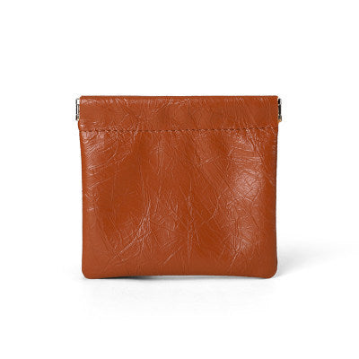 Texturierte Leder-Tasche