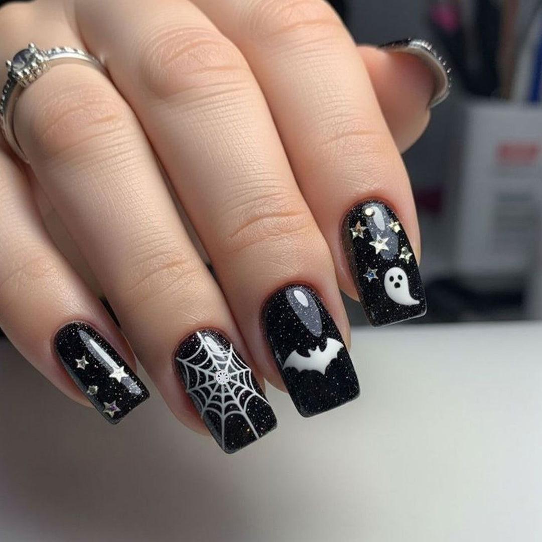 Halloween-Themen 3D Pilz Acryl Nagelkunst Set Karnz