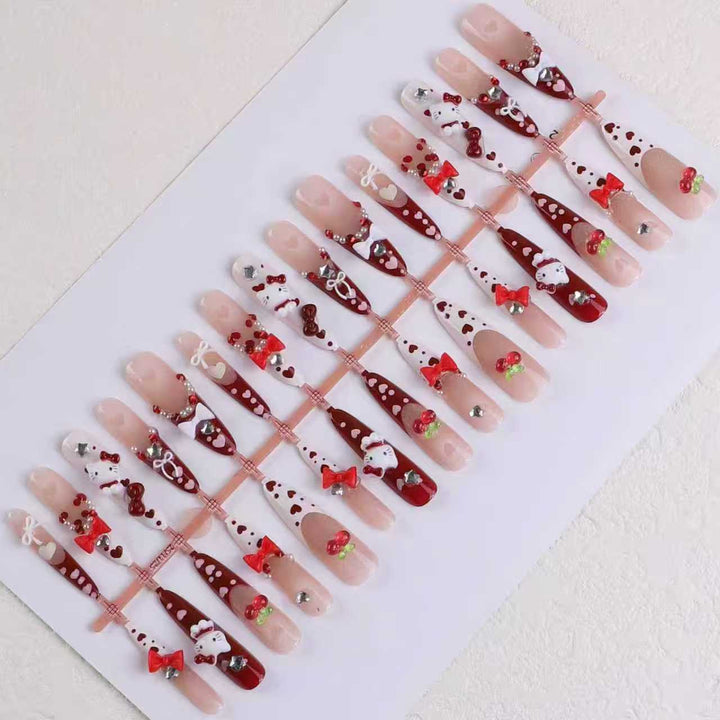 Dekorative Nagelkunst