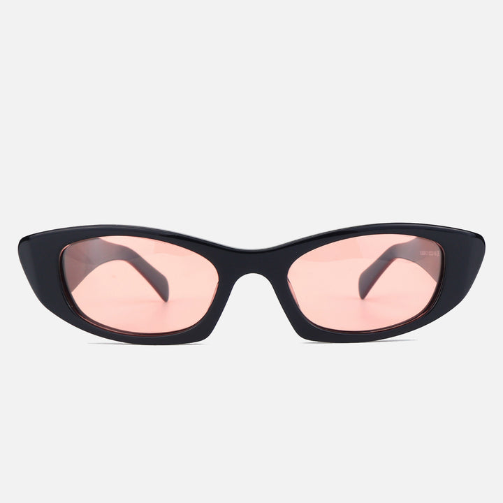 Damen Cat-Eye Sonnenbrille im modernen Retro-Design mit stilvollem Kunststoffrahmen Karnz
