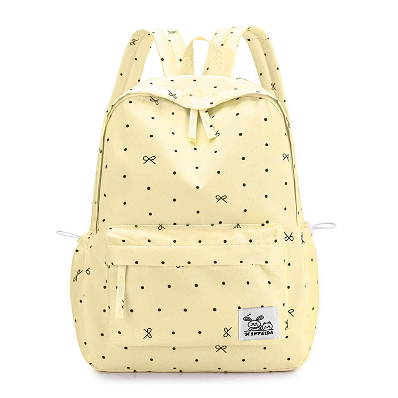 Stylischer gepunkteter Rucksack