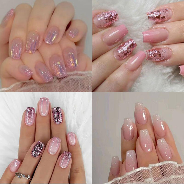 Elegante Ombre-Nagelverlängerungen Karnz