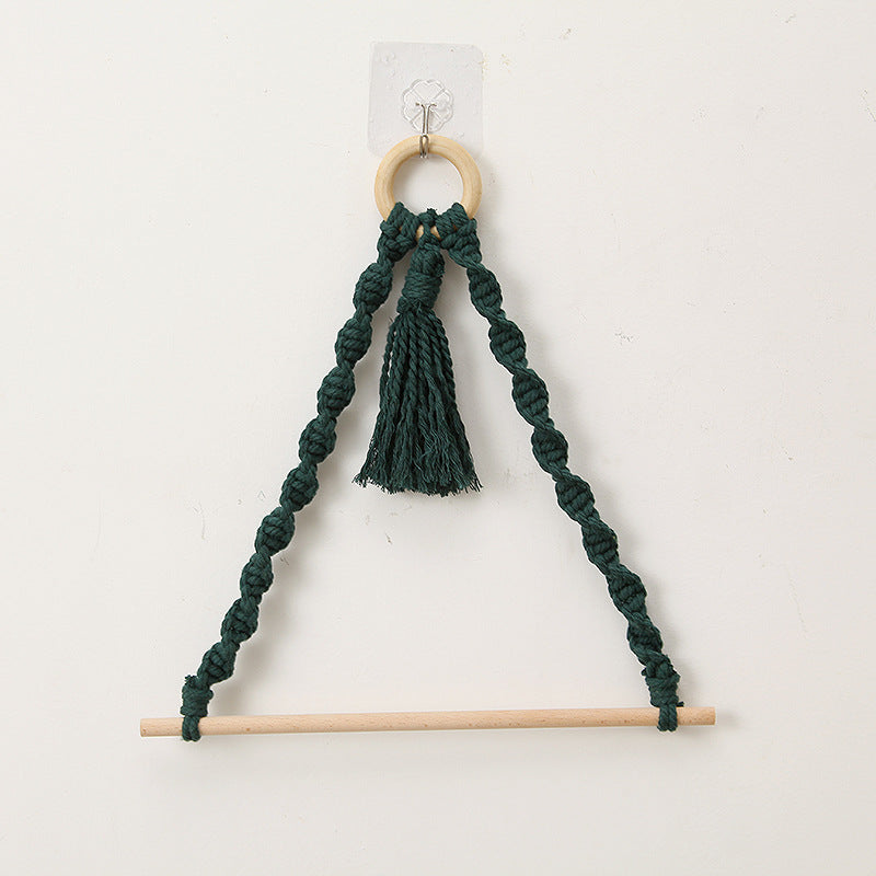 Makramee Wandkunst Halter Karnz
