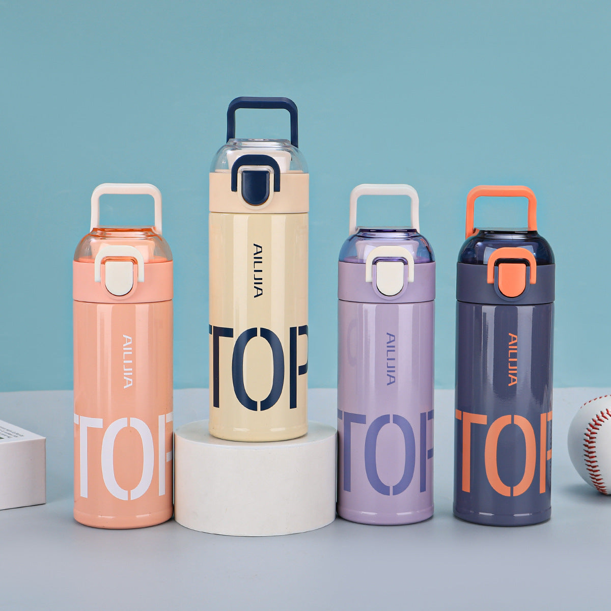 Damen Innovative Getränkeflasche mit Umklappverschluss Karnz