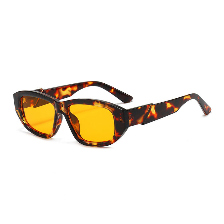 Retro-inspirierte kantige Sonnenbrille Karnz